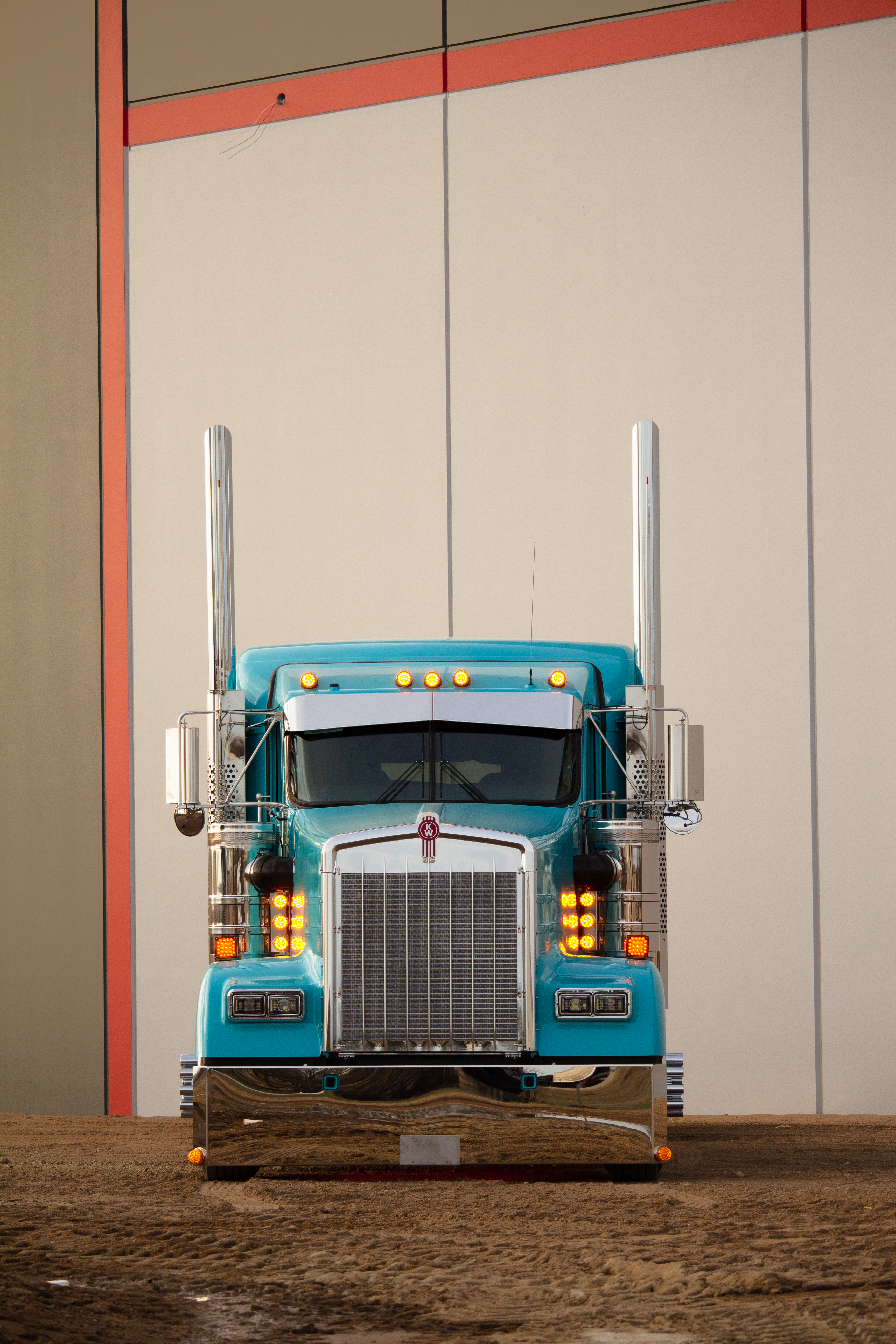 Custom stainless steel truck with RMS Customs accessories